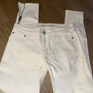 White mk jeans size 0